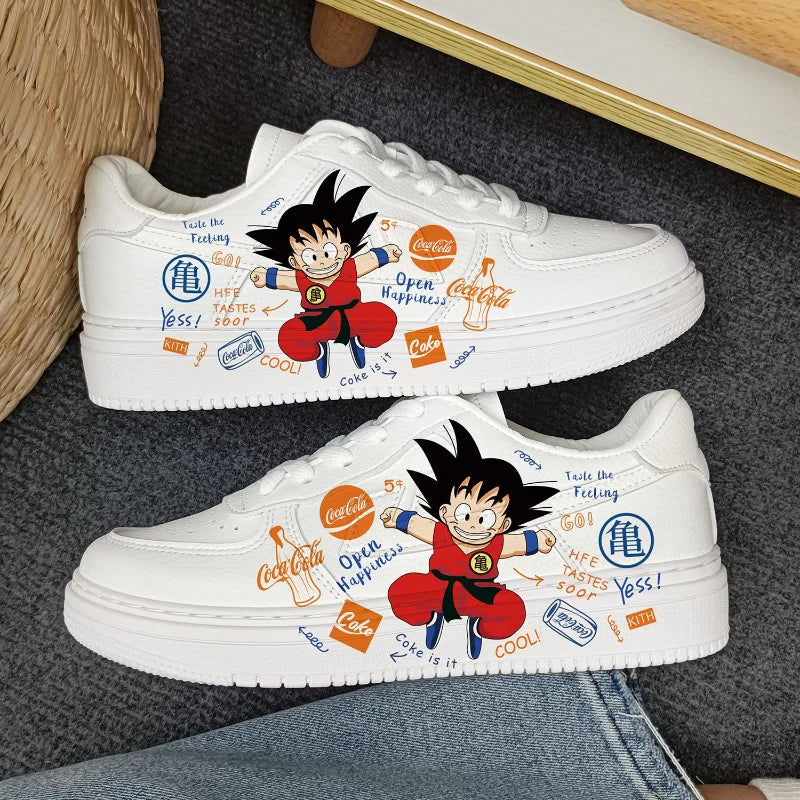 Chaussures Dragon Ball Goku Coca Cola