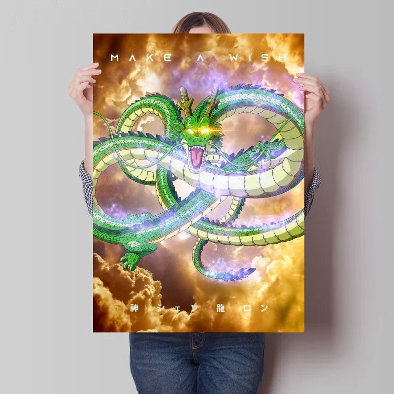 Poster Dragon Ball Shenron Divin