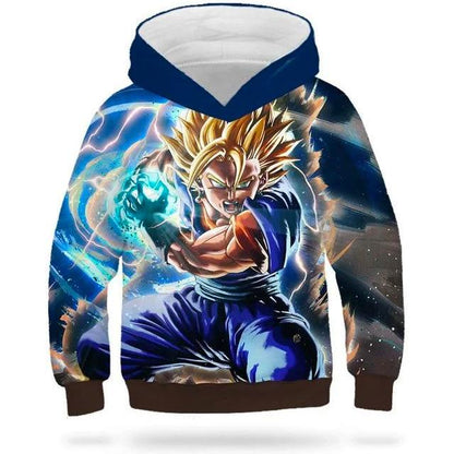 Sweat DBZ Enfant - Kaméhaméha 