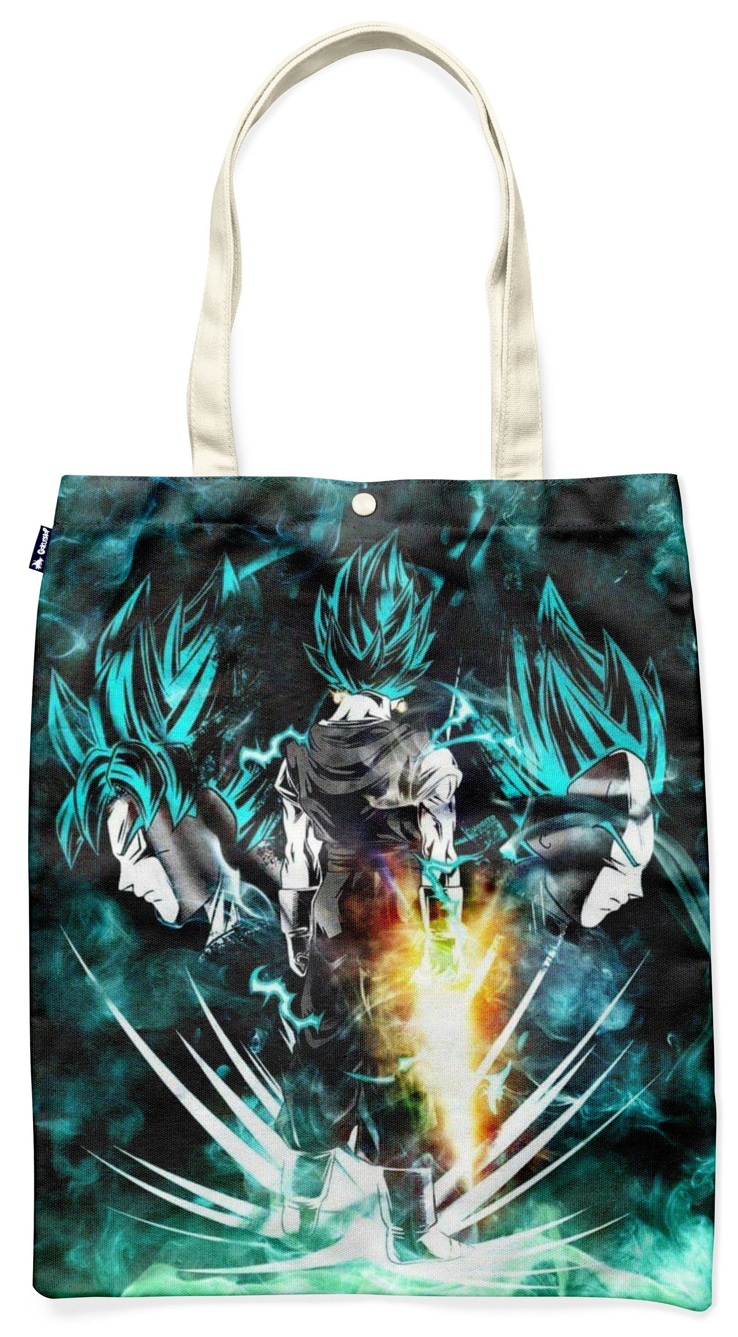 Tote Bag  Saiyan Blue