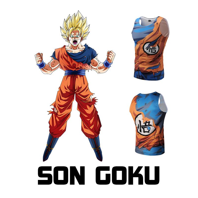 Débardeur Dragon Ball Z Goku Combat