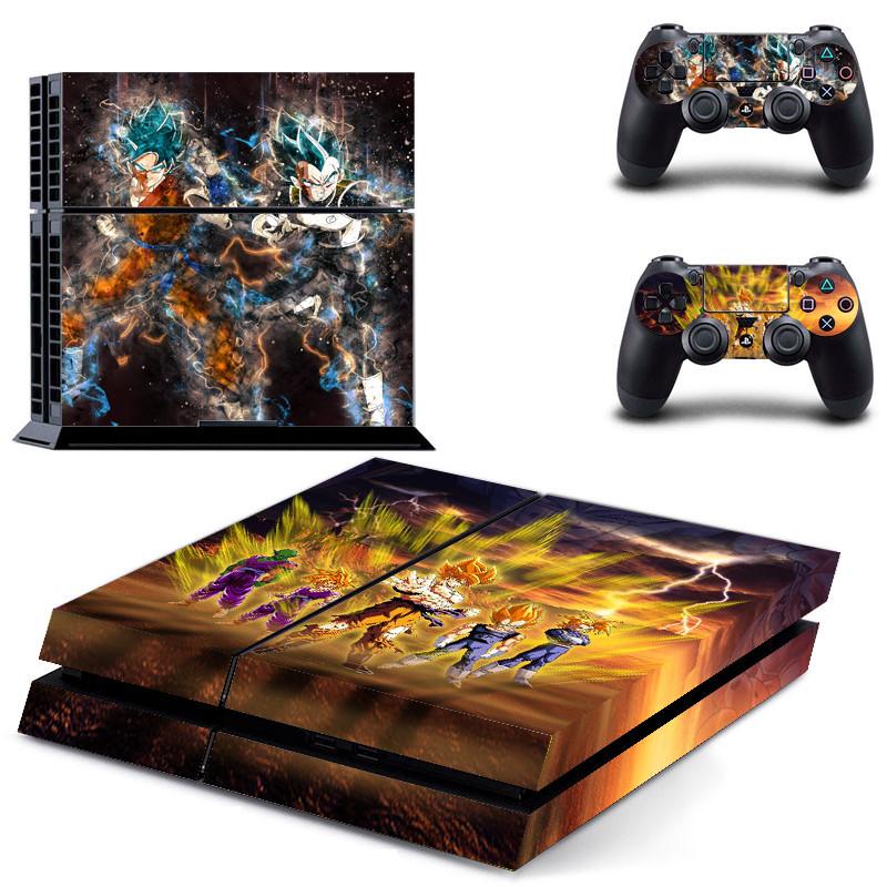 Stickers PS4 Dragon Ball Super Saiyan