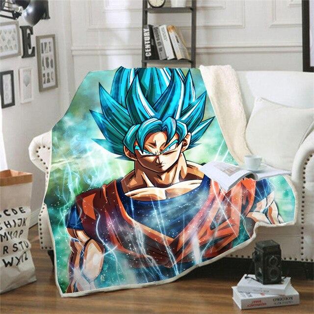 Plaid Goku Blue 