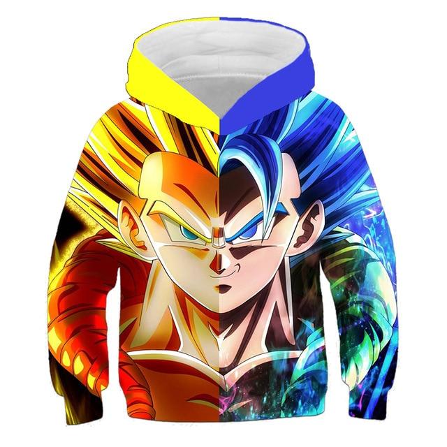 Sweat DBZ Enfant - Fusions Saiyans 