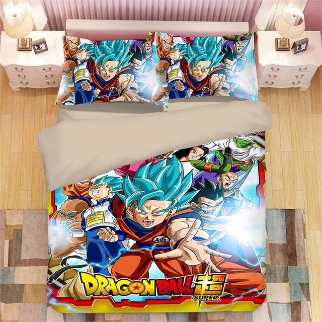 Housse de Couette Dragon Ball Super Goku SSJ Blue